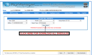 RAJASTHAN TEACHERS WEB PORTAL PAYMANAGER SALARY BILL PROCESS