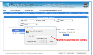 RAJASTHAN TEACHERS WEB PORTAL PAYMANAGER SALARY BILL PROCESS